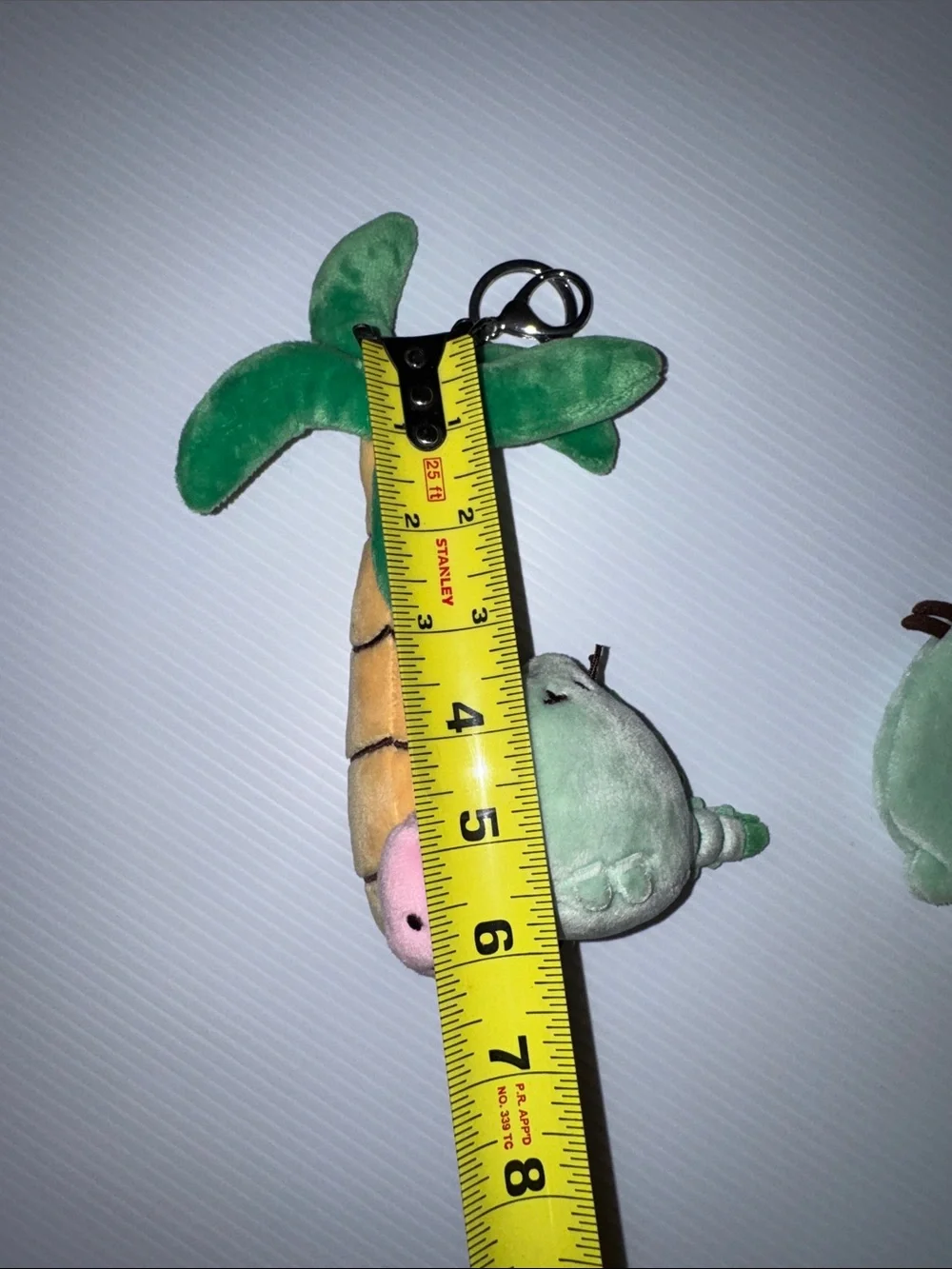Pusheen Green Dino Plush Keychain and Coin Pouch Set